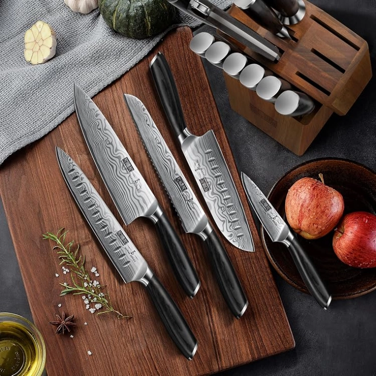 HOSHANHO Culinary Knife Collection and Kitchen Essentials