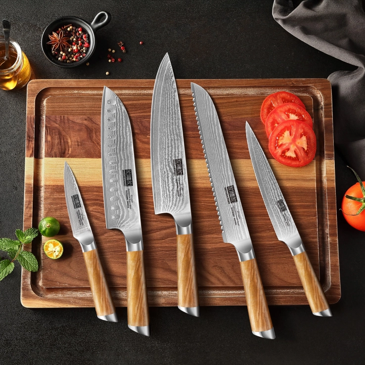 HOSHANHO Culinary Knife Collection and Kitchen Essentials