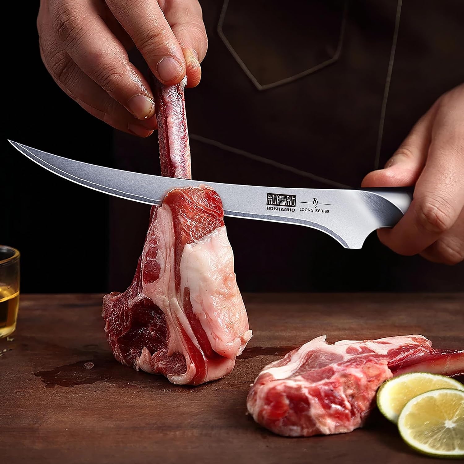 image:imageHOSHANHO Fillet Knife 9 Inch Super Sharp Japanese Fish Boning Knife Professional High Carbon Stainless Steel Filleting Knives for Meat Poultry Cutting9