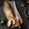 HOSHANHO 10″ Bread Knife, Japanese Serrated Knife for Homemade, Sourdough | High Carbon Stainless Steel Serrated Bread Knife, Professional Sourdough Knife for Homemade Bread, Bagels, Cake(10″)