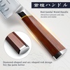 HOSHANHO 3 PCS Knife Set, Sharp Japanese Kitchen Knife Set, Rosewood Handle | High Carbon Steel Kitchen Knives, Professional Chef Knife Set with Ergonomic Handle, Ideal Gift for Home & Pro Chef(3 Pieces Knife Set)