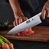 HOSHANHO 3 PCS Knife Set, Sharp Japanese Kitchen Knife Set, Rosewood Handle | High Carbon Steel Kitchen Knives, Professional Chef Knife Set with Ergonomic Handle, Ideal Gift for Home & Pro Chef(3 Pieces Knife Set)