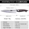 HOSHANHO 6 Inch Kitchen Knife, Ultra Sharp Japanese Kitchen Utility Knife | Multipurpose Japanese High Carbon Stainless Steel Chef Knife, Cooking Knife with Ergonomic Handle, Perfect Gifts for Chefs