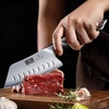 HOSHANHO 7 Inch Japanese Chef Knife, Ultra Sharp Kitchen Santoku Knives | Professional Japanese High Carbon Stainless Steel Kitchen Knife, Cooking Knife with Ergonomic Pakkawood Handle, Gifts(5″)