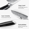 HOSHANHO 7 Inch Nakiri Knife, Japanese Vegetable Cleaver Knife for Chopping | High Carbon Powder Steel Asian Chef Knife, Razor Sharp Multipurpose Kitchen Knife for Home and Kitchen with Ergonomic Handle(6.9″)
