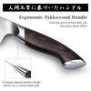 HOSHANHO 7 Inch Nakiri Knife, Ultra Sharp Japanese Kitchen Chef Knife | Multipurpose Japanese High Carbon Stainless Steel Meat Vegetable Sharp Kitchen Knife with Ergonomic Pakkawood Handle(5.5″)
