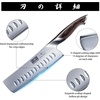 HOSHANHO 7 Inch Nakiri Knife, Ultra Sharp Japanese Kitchen Chef Knife | Multipurpose Japanese High Carbon Stainless Steel Meat Vegetable Sharp Kitchen Knife with Ergonomic Pakkawood Handle(7″)