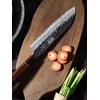 HOSHANHO 7″ Santoku Knife, Japanese High Carbon Steel Kitchen Chef Knife | Ultra Sharp Chef’s Santoku Knife for Vegetable Chopping, Slicing, Professional Kitchen Knives with Octagonal Rosewood Handle(7″)