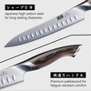 HOSHANHO 8 Inch Carving Knife & 7 Inch Fork Set, Razor Sharp Slicing Knife | Professional Japanese High Carbon Steel Butcher Brisket Slicing Knife Set for Meat Cutting, BBQ, Ergonomic Handle, Gifts