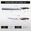 HOSHANHO BBQ Carving Knife Set, Brisket Slicing & Boning Knife for Meat | Professional Ultra Sharp Butcher Carving Knife in Japanese High Carbon Steel, Ergonomic Handle, Gift for Chefs(7″)