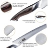 HOSHANHO Bread Knife 8 inch, Ultra Sharp Japanese Serrated Bread Knife | Professional Japanese High Carbon Stainless Steel Bread Cutting Knife for Homemade Bread(10″)