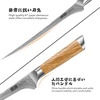 HOSHANHO Damascus Paring Knife 3.75″, Sharp Japanese HC Steel Fruit Knife | Small Kitchen Knife | Professional 67 Layers Super Steel | 15° Edge | 62 HRC Blade | Ergonomic Olive Handle | Ideal Home Gift(7 Inch Fillet Knife)