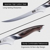 HOSHANHO Fillet Knife 9 Inch, Super Sharp Japanese Fish Boning Knife | Professional High Carbon Stainless Steel Filleting Knives for Meat Poultry Cutting(9″)
