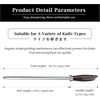 HOSHANHO Honing Rod, 12 Inch Professional Kitchen Knife Sharpener Rod | Japanese High Carbon Knife Sharpening Steel with Ergonomic Pakkawood Handle, Ideal for All Chef Knives, Gift for Chefs(12″)