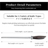 HOSHANHO Honing Rod, 12 Inch Professional Kitchen Knife Sharpener Rod | Japanese High Carbon Knife Sharpening Steel with Ergonomic Pakkawood Handle, Ideal for All Chef Knives, Gift for Chefs(10″)