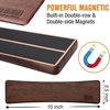 HOSHANHO Knife Magnetic Strip, Acacia Wood Powerful Magnetic Knife Holder | Magnetic Knife Holder for Wall 10 Inch Use as Magnetic Tool Organizer, Home Utensil Organizer, Ideal Cooking Gift for Chef(10″)