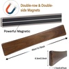 HOSHANHO Knife Magnetic Strip, Acacia Wood Powerful Magnetic Knife Holder | Magnetic Knife Holder for Wall 10 Inch Use as Magnetic Tool Organizer, Home Utensil Organizer, Ideal Cooking Gift for Chef(16 Inch)