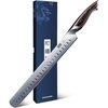 HOSHANHO Carving Knife 12 Inch, Razor Sharp Japanese Brisket Slicing Knife | Japanese High Carbon Steel Brisket Knife with Ergonomic Pakkawood Handle, Breaking Knives for Meat Cutting, BBQ, Turkey