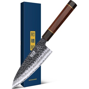 HOSHANHO 6 Inch Deba Knife, Japanese High Carbon Steel Kitchen Knife | Handcrafted 10Cr15MoV Steel Core Kitchen Knives for Sushi Sashimi, Ultra Sharp Fish Fillet Knife with Ergonomic Handle