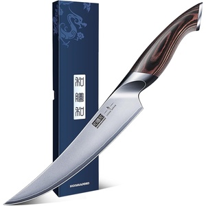 HOSHANHO Boning Knife 6 Inch, Ultra Sharp Japanese Fillet Knife for Fish | Professional High Carbon Stainless Steel Sharp Kitchen Filleting Knives for Meat Cutting, Ergonomic Handle, Gift for Chefs(7″)