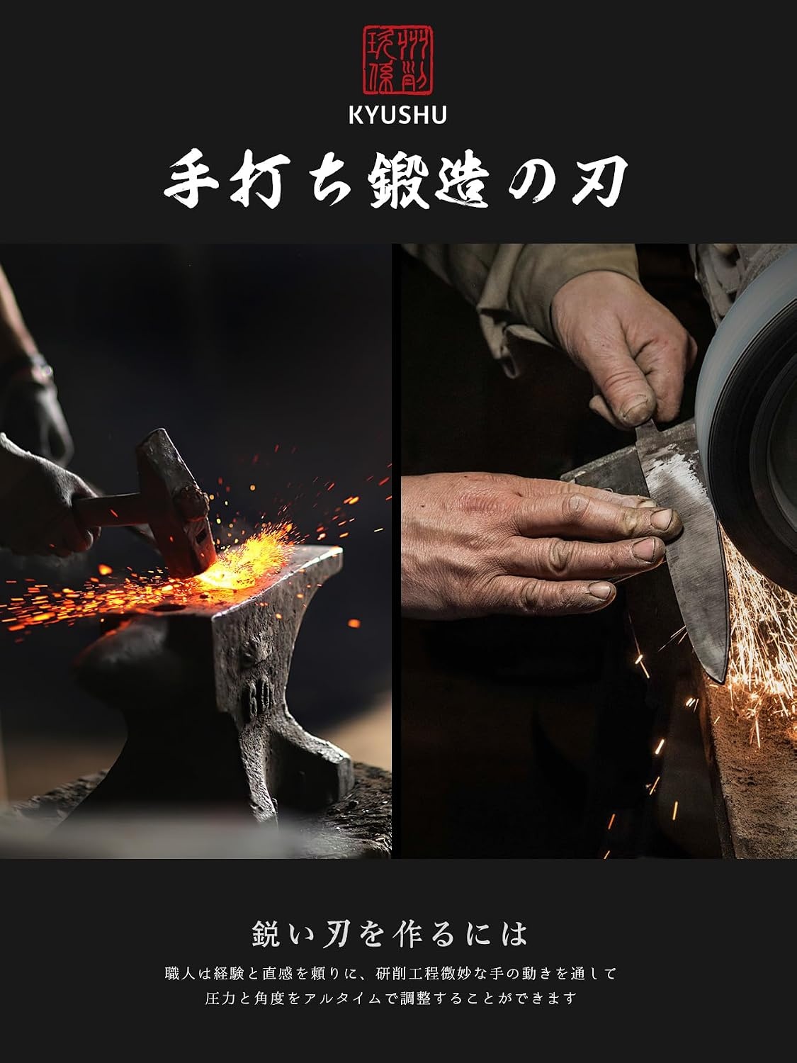image:imageHOSHANHO 8 Damascus Chef Knife 33Layer Copper amp Damascus Kitchen Knife Ultra Sharp Japanese Kitchen Knife Professional Cooking Knives with Ergonomic Ebony Handle amp Gift Box