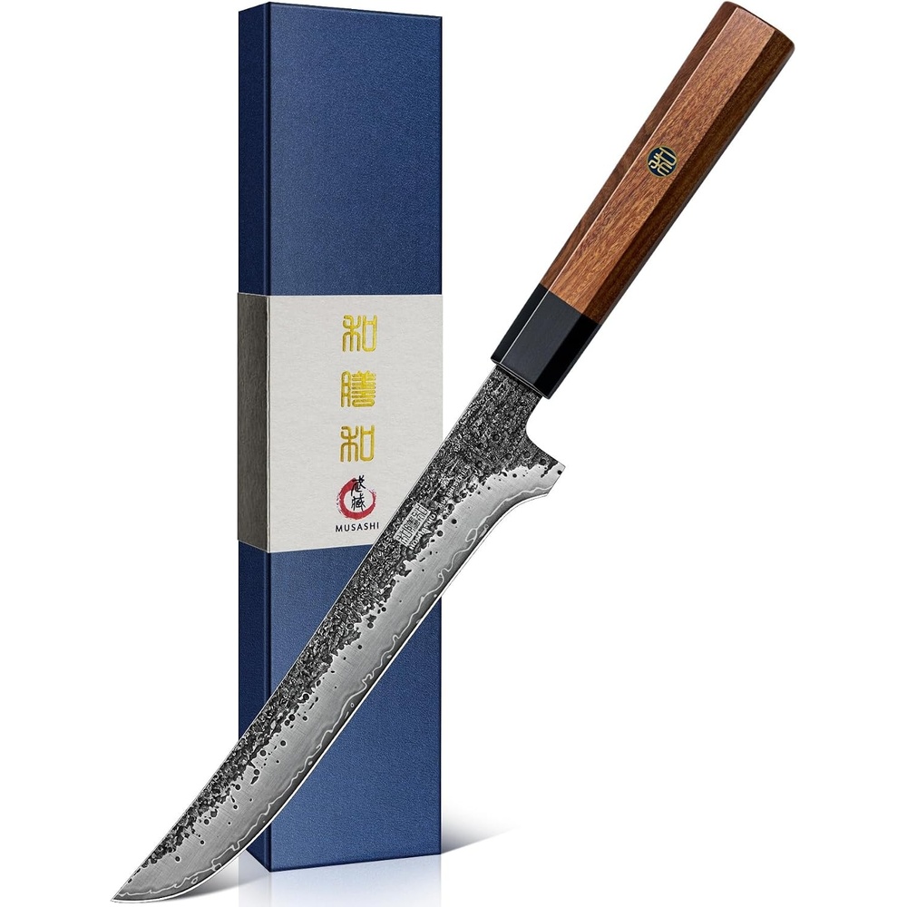 image:imageHOSHANHO 8 Chef Knife 9 Layers 10CR15MOV High Carbon Steel Kitchen Knife Ultra Sharp Japanese Gyuto Chef Knife Professional Kitchen Cooking Knives with Octagonal Rosewood Handle Ideal Gift71