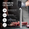 HOSHANHO 12 Inch Slicing Kinfe, Razor Sharp Brisket Knife, Pakkawood Handle | Japanese High Carbon Powder Steel Carving Knife, Professional Slicing Knives for BBQ Brisket Turkey Ham Rib Roast(12″)