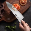 HOSHANHO 16-Piece Kitchen Knife Set with Block, Ultra Sharp Chef Knife Set | High Carbon Powder Steel Knife Block Set, Professional Knife Set with Sharpener, Ergonomic Pakkawood Handle