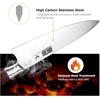 HOSHANHO 7″ Chef Knife,Razor-Sharp Santoku Knife with Ergonomic Wood Handle | Professional Kitchen Cooking Knife with Japanese High Carbon Steel,15° Edge & 60 HRC Blade, Ergonomic Grip Design, Ideal Gift(8″)