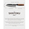 HOSHANHO 8″ Chef Knife, 9 Layers 10CR15MOV High Carbon Steel Kitchen Knife | Ultra Sharp Japanese Gyuto Chef Knife, Professional Kitchen Cooking Knives with Octagonal Rosewood Handle, Ideal Gift(6.9″)