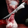 HOSHANHO 8″ Damascus Bread Knife, Ultra Sharp Serrated Sourdough Knife | 67 Layers Damascus Steel, Ultra Sharp Bread Knife with Ergonomic G10 Handle, Professional Serrated Knife for Homemade Bread(7″)