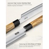 HOSHANHO Sushi Knife 10″, Sharp Japanese Sashimi Knife for Fish Filleting | High Carbon Steel Yanagiba Knife | 12° Edge | 62 HRC | octagonal G10+Olive Wood Handle | Kitchen Knives for Home & Gifting