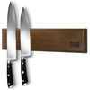 Magnetic Knife Holder for Wall 12 Inch, HOSHANHO Powerful Magnetic Knife Strip, Acacia Wood Magnet Knife Rack for Kitchen Knives & Tools(Wood Brown)