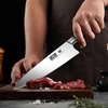 HOSHANHO 5PCS Japanese Kitchen Knife Set, Sharp Chef Knives & Wood Handle | Professional Ultra Sharp High-Carbon Stainless Steel Cooking Knife Set with Ergonomic Wood Handle, Elegant Box for Home Gift(3 Pieces Knife Set)