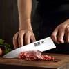 HOSHANHO 5PCS Japanese Kitchen Knife Set, Sharp Chef Knives & Wood Handle | Professional Ultra Sharp High-Carbon Stainless Steel Cooking Knife Set with Ergonomic Wood Handle, Elegant Box for Home Gift(7 Pieces Knife Set)