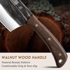HOSHANHO Butcher Knife Set 3PCS, Sharp Fillet & Utility & Paring Knife Set | Hand Forged Kitchen Knife Set, Upgraded High Carbon Stainless Steel Meat Cutting for Home, Outdoor, Gift for Men(6″)