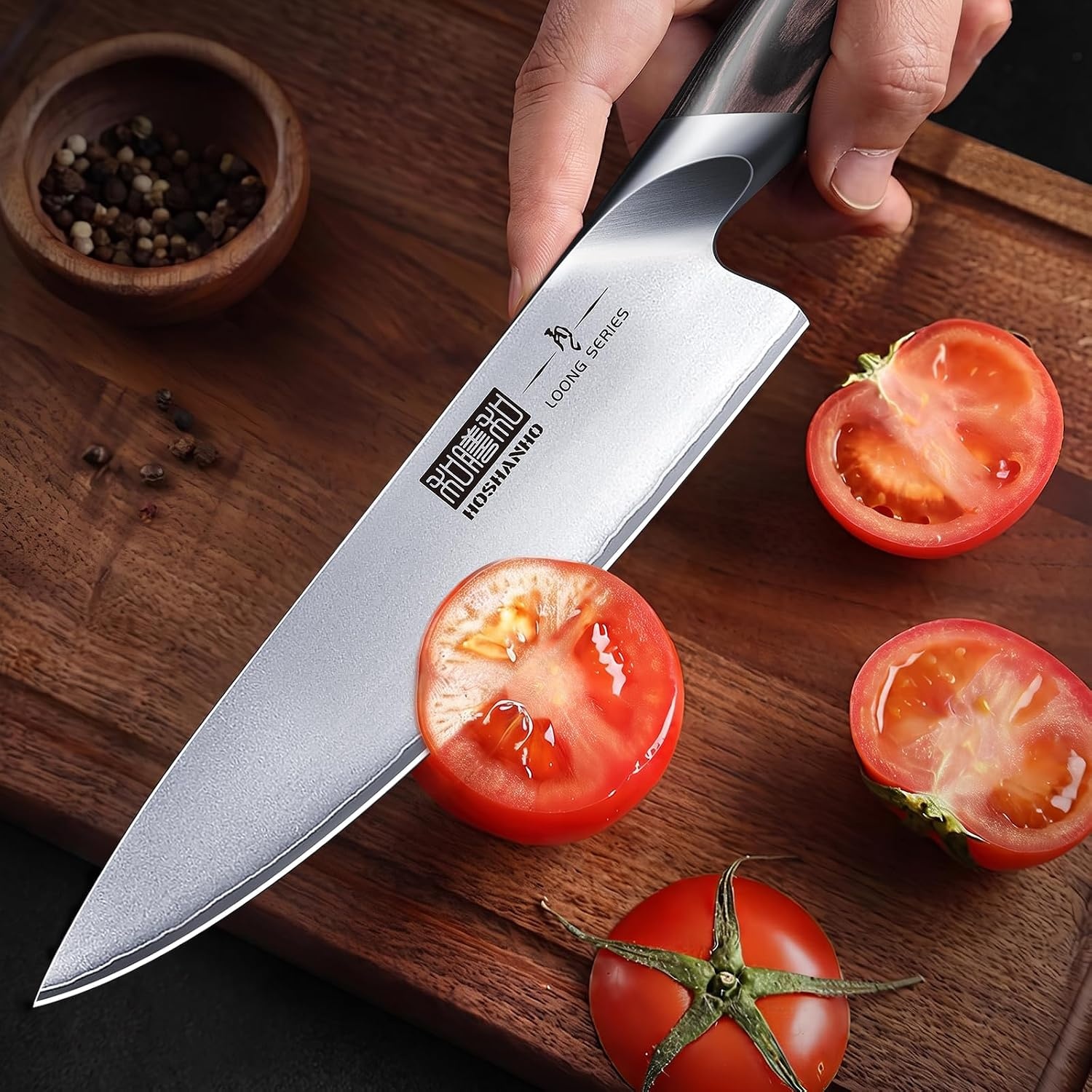 image:imageHOSHANHO 20PCS Knife Set Ultra Sharp Japanese Kitchen Knife Set with Block