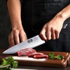 HOSHANHO 20PCS Knife Set, Ultra Sharp Japanese Kitchen Knife Set with Block