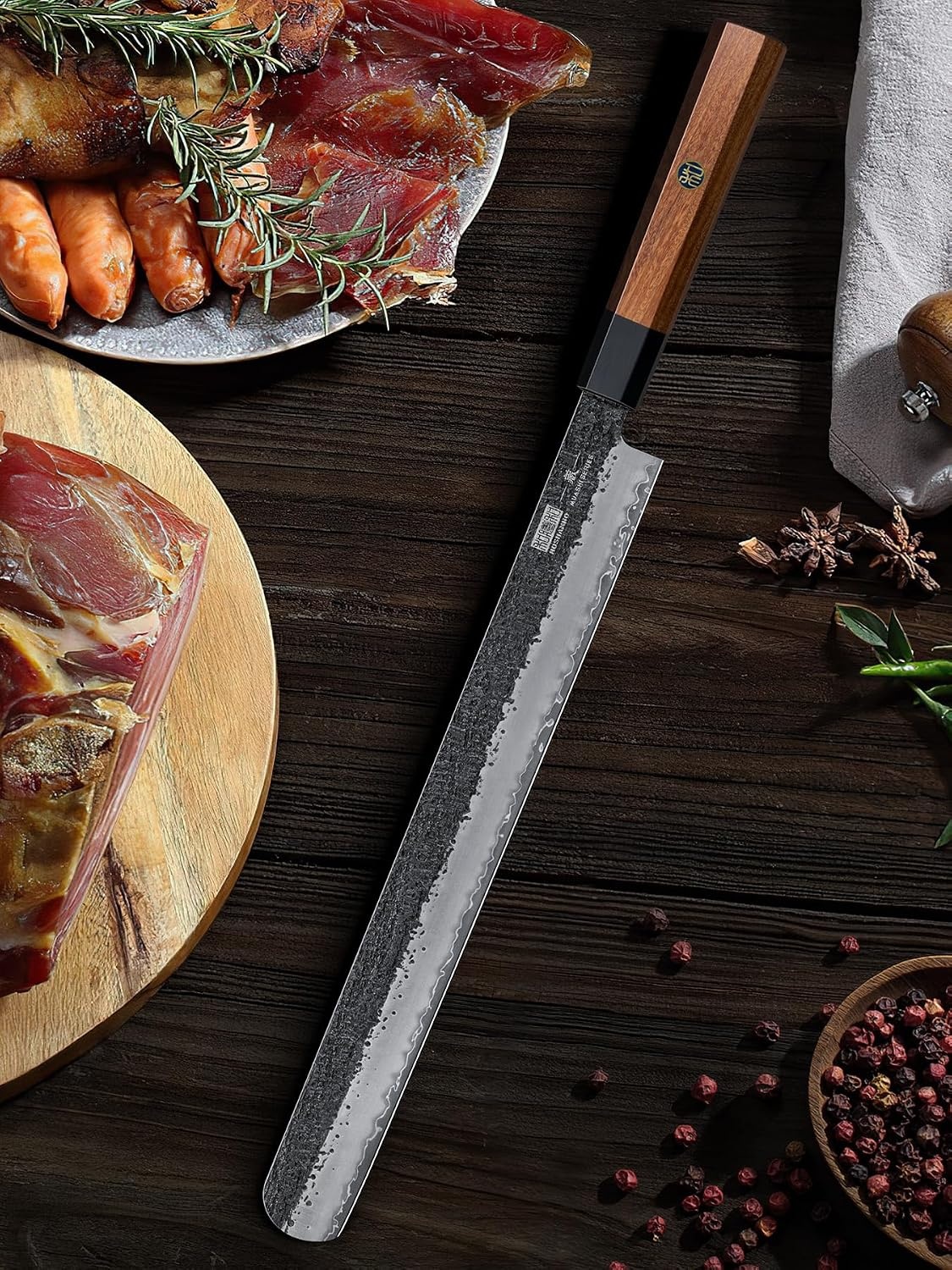 image:imageHOSHANHO 10 Inch Japanese Bread Knife Super Sharp Serrated Bread Knife119