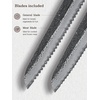 HOSHANHO 10 Inch Japanese Bread Knife, Super Sharp Serrated Bread Knife(10″)
