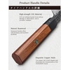 HOSHANHO 10 Inch Japanese Bread Knife, Super Sharp Serrated Bread Knife(10″)