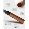 HOSHANHO 10 Inch Japanese Bread Knife, Super Sharp Serrated Bread Knife(12″)