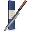 HOSHANHO 10 Inch Japanese Bread Knife, Super Sharp Serrated Bread Knife(9.9″)
